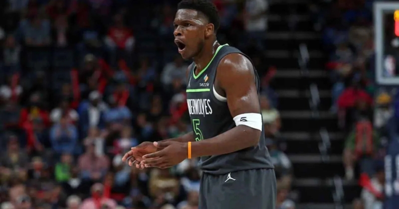 44 очка Энтони Эдвардса (7 из 11 трехочковых) позволили «Миннесоте» победить «Мемфис»