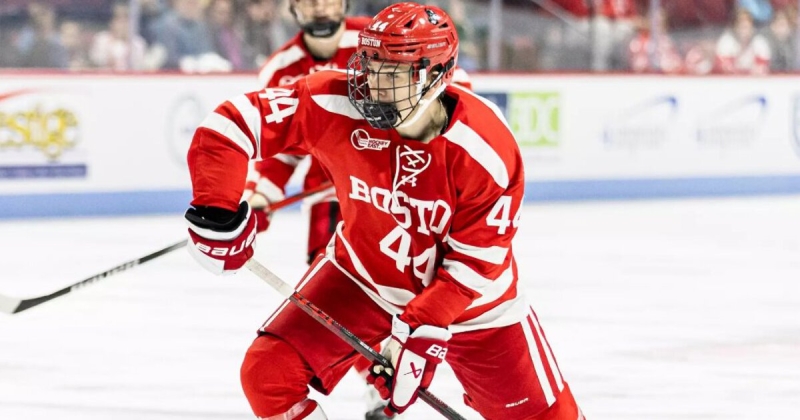 Проспект «Вашингтона» Коул Хатсон стал лучшим новичком сезона в NCAA. У защитника 47 очков в 38 играх, он младший брат Лэйна Хатсона из «Монреаля»